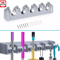 Wall Mount Broom Holder Garden Tool Garage Organizer Heavy Duty ABS Plastic Rack For Mop Rake Broo 0