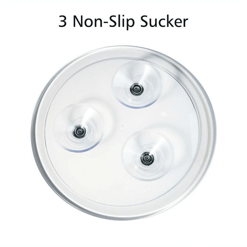 Magnifying Make Up Mirror Round Large View With Suction Cup Mount Portable Acrylic Frame For Travel 2