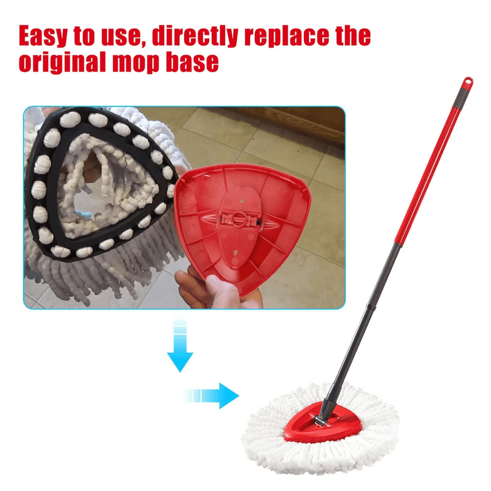 Replacement Mop Base Head Disc For OCedar EasyWring Spin Mop Refill Part 3