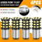 Super White LED Tail Brake Stop Turn Signal Reverse Parking Light Bulbs DC 0