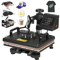 Heat Press Machine For TShirts Combo Kit Sublimation Swing Away Multifunctional TShirt Printing Pre