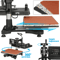 Heat Press Machine For TShirts Combo Kit Sublimation Swing Away Multifunctional TShirt Printing Pre