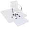 Heavy Duty PVC Home Office Thicken Chair Mat Rectangular Lip Design With Studded Back For Carpet Pr 3