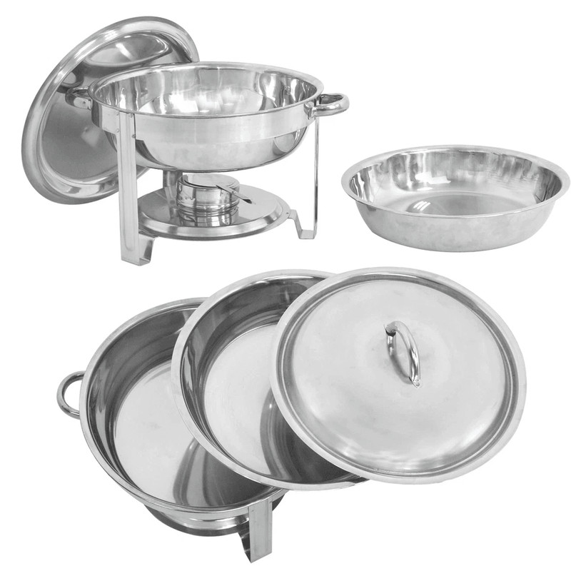 Stainless Steel Chafing Dish Set Buffet Catering Food Warmers Heavy Duty Chafer Trays For Wedding P 1