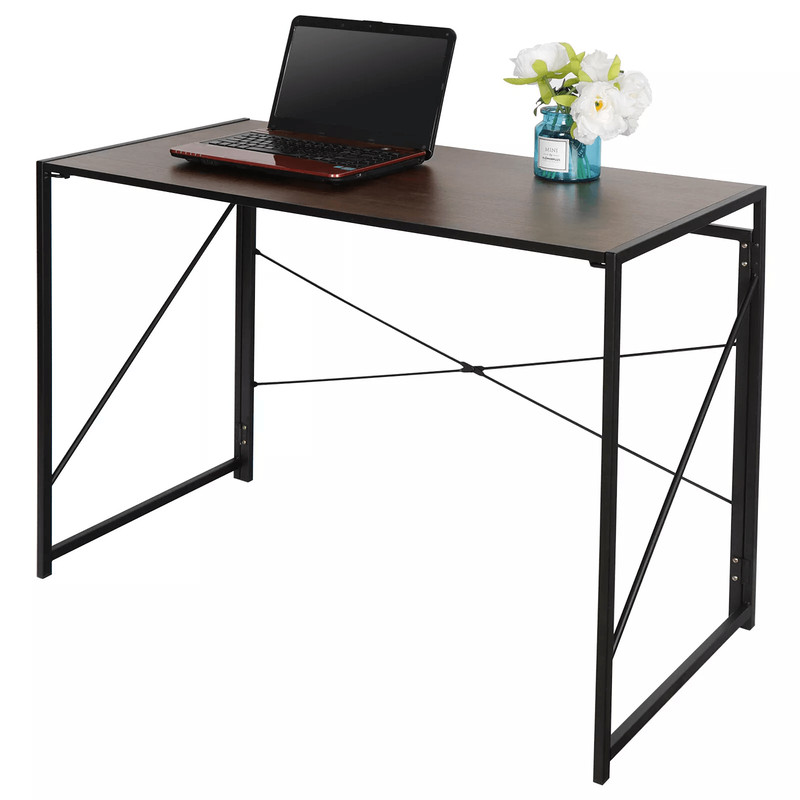 Foldable Home Office Computer Desk Compact Writing Table Workstation For PC Laptop Study Office Us 1