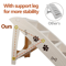 Light Weight Foldable Dog Stairs NonSlip Pet Ladder With Rubber Feet For Dogs Portable Folding Pet 10