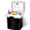 Low Noise Car Iceless Thermoelectric Cooler Electric Mini Fridge Portable Vehicle Refrigerator 2