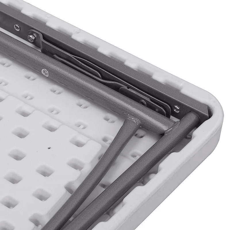 Folding Table For Garden Yard Beach Family Picnic White Multipurpose Portable Table For Outdoor I 4