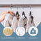 Premium Sturdy Rotatable Clothes Hangers For Suits Shirts Pants Space Saving NonSlip Velvet Hanger 2