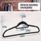 Premium Sturdy Rotatable Clothes Hangers For Suits Shirts Pants Space Saving NonSlip Velvet Hanger 3