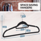 Premium Sturdy Rotatable Clothes Hangers For Suits Shirts Pants Space Saving NonSlip Velvet Hanger 3