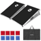 Cornhole Bean Bag Toss Set Outdoor Party Game Boards For All Ages With Carry Case 0