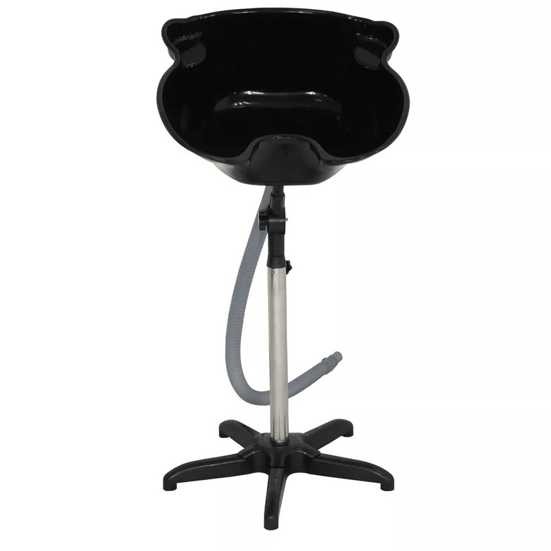 Professional Portable Salon Shampoo Basin Height Adjustable Black Hair Washing Treatment Bowl For B 3