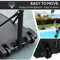 Adjustable Outdoor Basketball Hoop System For Pool Water Sports Portable Game Play Set For Backyard