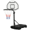 Adjustable Outdoor Basketball Hoop System For Pool Water Sports Portable Game Play Set For Backyard