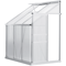 Walkin Garden Polycarbonate Greenhouse Kit With Adjustable Vent Clear HeavyDuty Outdoor Plant Grow 8
