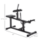 Soozier Seated Calf Raise Machine Heavy Duty Home Gym Strength Training Equipment For Lower Leg Mus 9