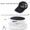Solar Powered Fan Hat for Men and Women, Breathable Summer Mesh Sunshade Duck Tongue Cap for Outdoor Beach, Hiking