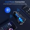 Bluetooth 53 Motorcycle Helmet Headset Waterproof Earphones With Speaker TriColor Ambient Light Au 4