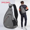 Sling Bag for Men & Women, One Shoulder Crossbody USB Backpack for Travel, Cycling, Sports, Students, School & Outdoor