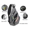 Sling Bag for Men & Women, One Shoulder Crossbody USB Backpack for Travel, Cycling, Sports, Students, School & Outdoor