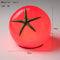 Tomato-Shaped Resin Table Lamp, 3 Changeable Atmosphere Lighting, Red Lovely Light Decor for Bedroom, Desk, or Home Gift