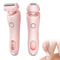 Electric Razor for Women Waterproof Bikini Trimmer & Facial Hair Shaver, Hair Removal for Body, Legs, Underarms