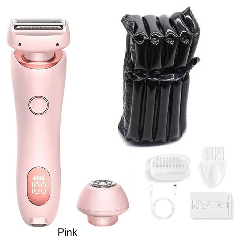 Electric Razor for Women Waterproof Bikini Trimmer & Facial Hair Shaver, Hair Removal for Body, Legs, Underarms
