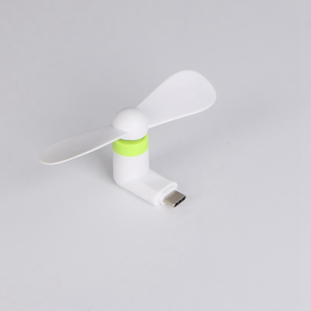 TypeC Creative Mini Portable Mobile Phone Fan Micro USB Cooling Fan Gadget For Charging Treasure Po 6