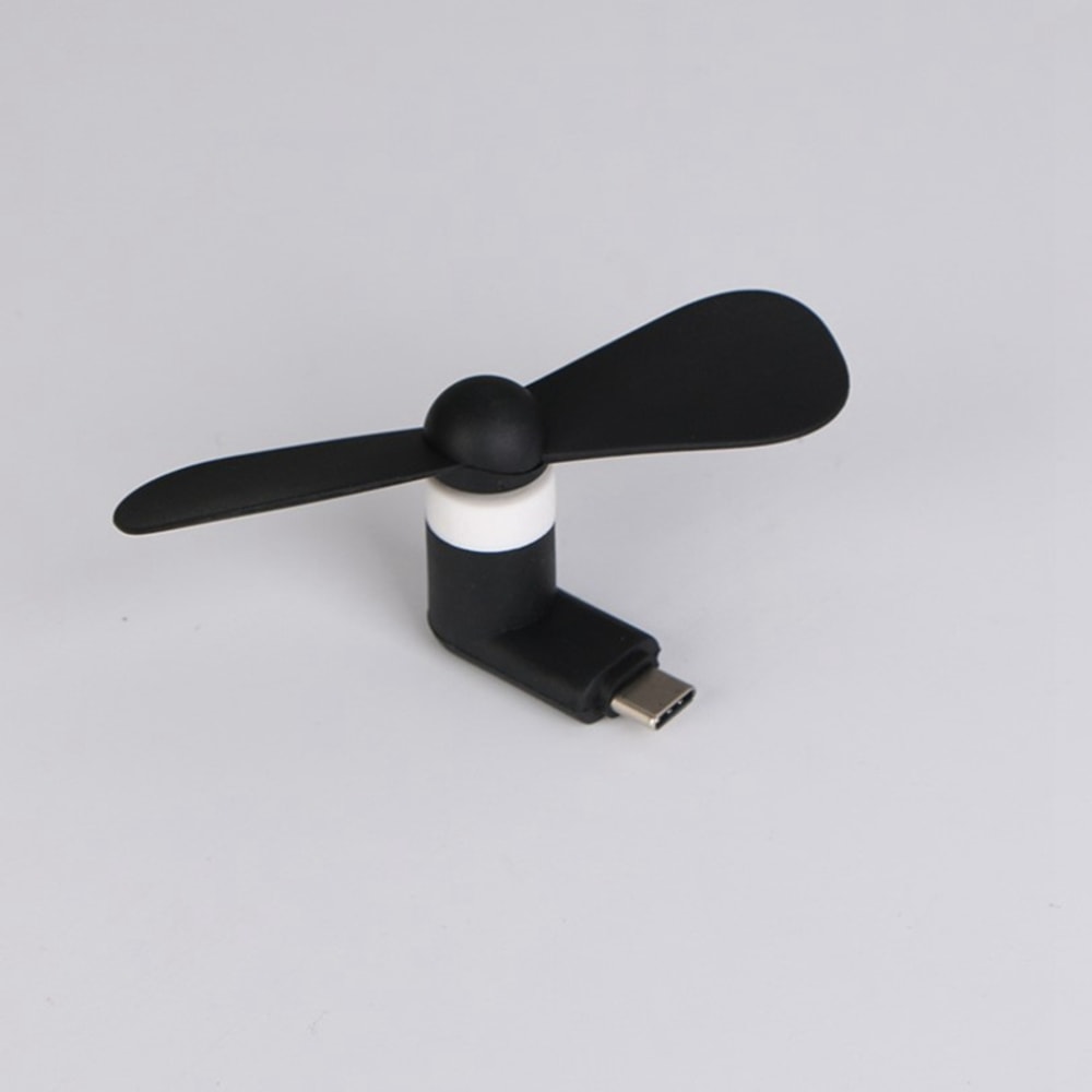 TypeC Creative Mini Portable Mobile Phone Fan Micro USB Cooling Fan Gadget For Charging Treasure Po 7