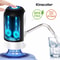 USB Rechargeable Portable Water Dispenser Pump, Mini Automatic Drinking Water Pump for 5 Gallon Bottles with BPA-Free