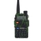 Dual Band Handheld Walkie Talkie Two-Way Radio VHF/UHF FM Portable BF-5R for Security, Camping & Emergency