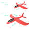 EVA Foam Hand Throw Glider Airplane Large Aircraft Model Toy For Kids DIY Flight Roundabout Airplan 5