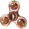 LED Crystal Fidget Spinner Hand Top Toy, Luminous Glow in Dark EDC Gyroscope for Kids Adults, Stress Relief Spinner