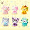 Kawaii Hello Kitty Kuromi Plush Keychain Sanrioed Cute Doll Pendant For Bags Kids Car Gifts Christ 0