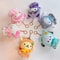 Kawaii Hello Kitty Kuromi Plush Keychain Sanrioed Cute Doll Pendant For Bags Kids Car Gifts Christ 5