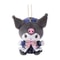 Kawaii Hello Kitty Kuromi Plush Keychain Sanrioed Cute Doll Pendant For Bags Kids Car Gifts Christ 7
