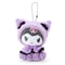 Kawaii Hello Kitty Kuromi Plush Keychain Sanrioed Cute Doll Pendant For Bags Kids Car Gifts Christ 11
