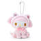Kawaii Hello Kitty Kuromi Plush Keychain Sanrioed Cute Doll Pendant For Bags Kids Car Gifts Christ 12