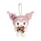 Kawaii Hello Kitty Kuromi Plush Keychain Sanrioed Cute Doll Pendant For Bags Kids Car Gifts Christ 14