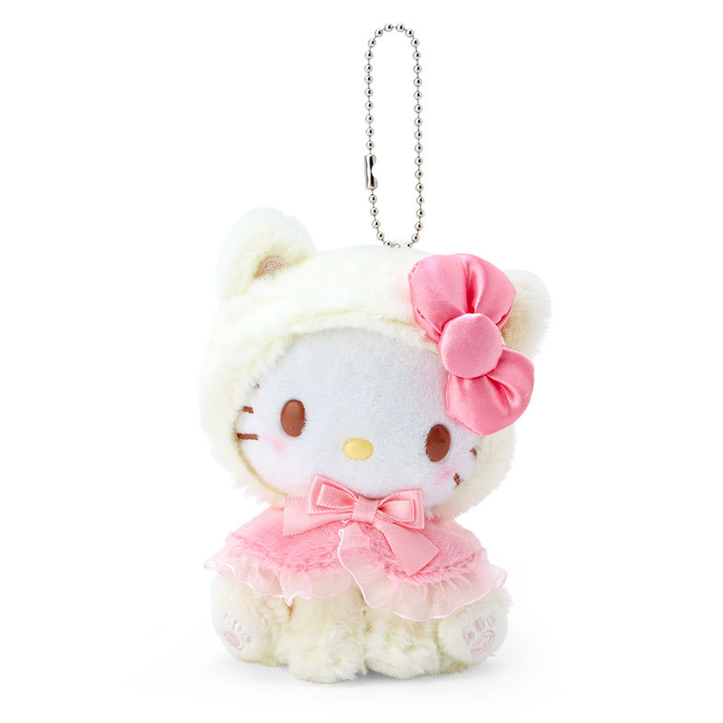 Kawaii Hello Kitty Kuromi Plush Keychain Sanrioed Cute Doll Pendant For Bags Kids Car Gifts Christ 15