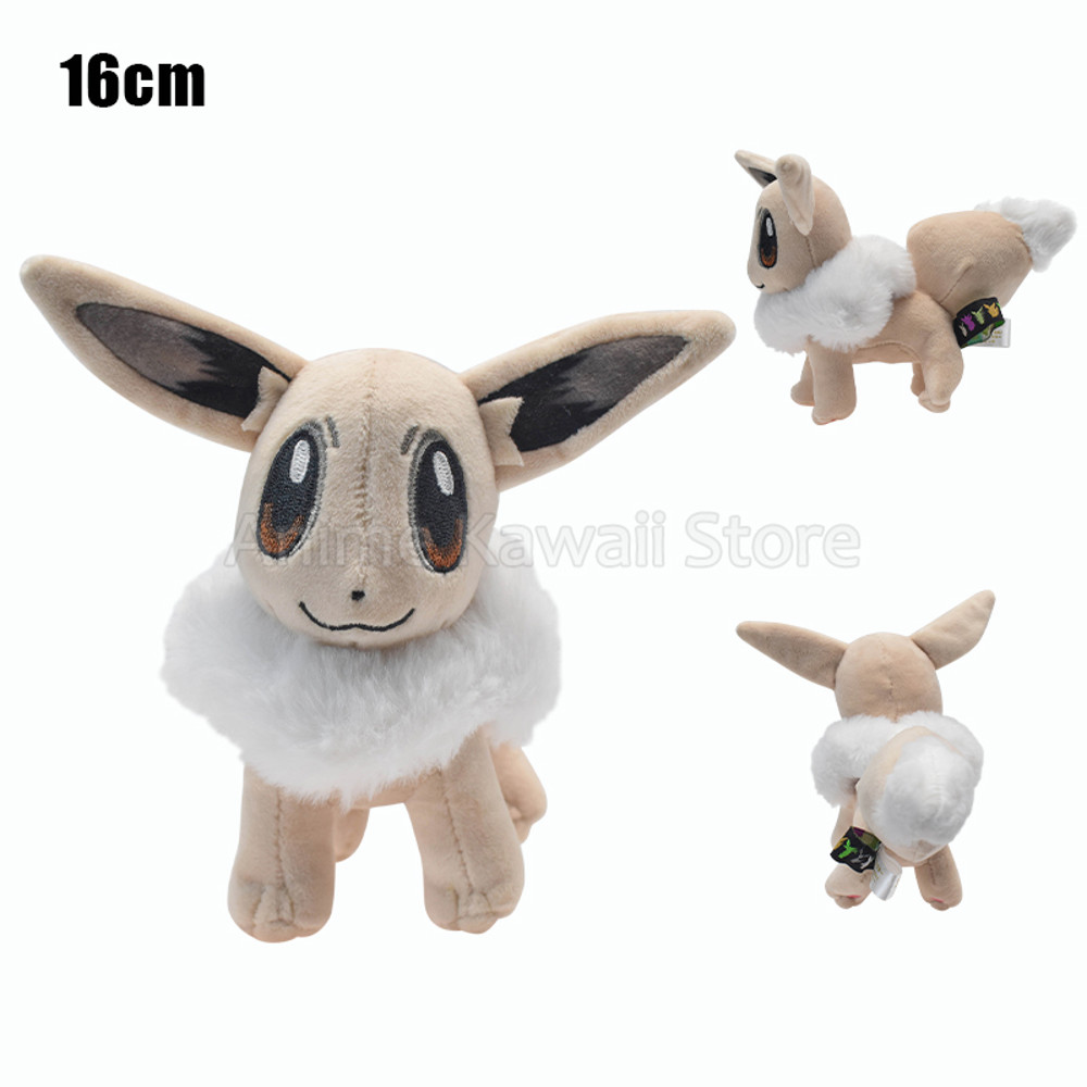 Pokemon Plush Toy, Mimikyu Eevee Umbreon Flareon Jolteon Vaporeon Glaceon Sylveon Espeon Evolution Stuffed Peluche Doll