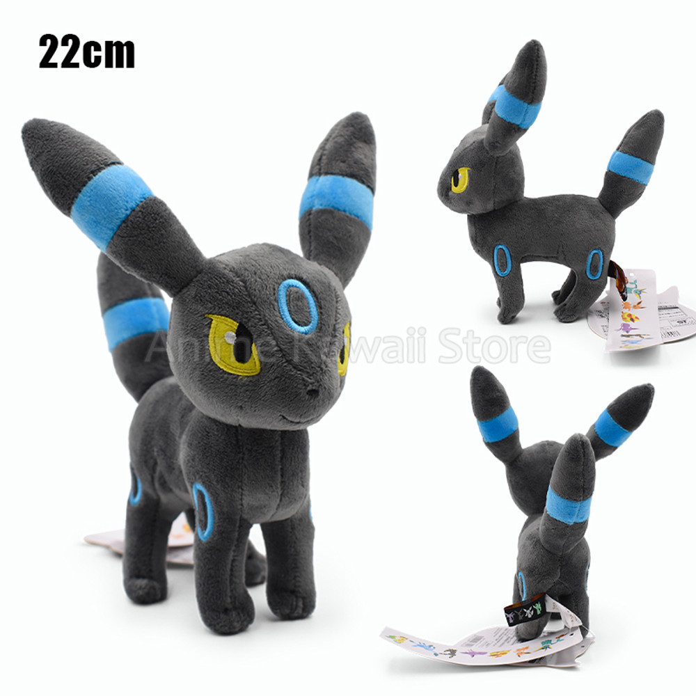 Pokemon Plush Toy, Mimikyu Eevee Umbreon Flareon Jolteon Vaporeon Glaceon Sylveon Espeon Evolution Stuffed Peluche Doll