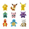 Pokemon Pikachu Anime Figures, Action Model Toys for Kids & Collectors, Bulbasaur, Squirtle, Psyduck, Jigglypuff