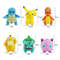 Pokemon Pikachu Anime Figures, Action Model Toys for Kids & Collectors, Bulbasaur, Squirtle, Psyduck, Jigglypuff