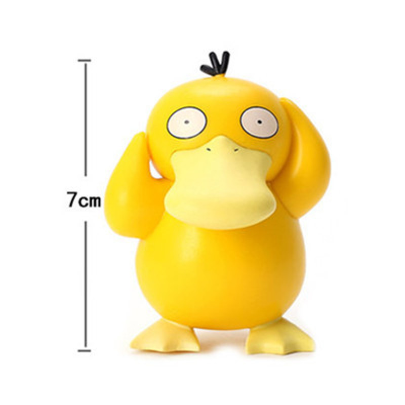 Pokemon Pikachu Anime Figures, Action Model Toys for Kids & Collectors, Bulbasaur, Squirtle, Psyduck, Jigglypuff