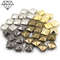 Metal Spikes Square Studs Rivets for Punk Rock Leather Craft, Clothes, Shoes & Bracelet DIY Projects, Four Claw Design