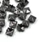 Metal Spikes Square Studs Rivets for Punk Rock Leather Craft, Clothes, Shoes & Bracelet DIY Projects, Four Claw Design