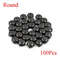 Metal Spikes Square Studs Rivets for Punk Rock Leather Craft, Clothes, Shoes & Bracelet DIY Projects, Four Claw Design