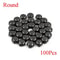 Metal Spikes Square Studs Rivets for Punk Rock Leather Craft, Clothes, Shoes & Bracelet DIY Projects, Four Claw Design